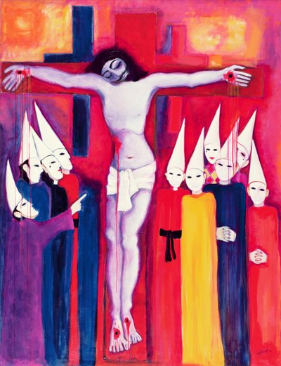 Christus und die Politiker von Laila Shawa